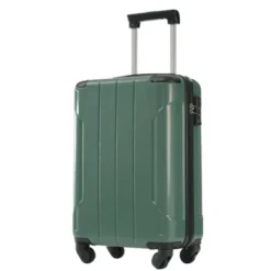 20-Inch Green Hardshell ABS Luggage With Double Spinner Wheels And TSA Lock Travel Carry-On Luggage -Outdoor Living Gardens GUEST 059872b8 98a8 47df 8ac7 ea15196bc5e0