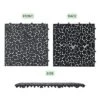 12 X 12 Inch Black Interlocking Deck Tiles With Pebble Stone Pattern, Waterproof Plastic Outdoor Decking, 12-Pack -Outdoor Living Gardens GUEST 0612d512 c7b7 4fd2 9a68 3bb164db5315 1