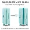 Luggage Sets 3 Piece(20/24/28), Expandable Carry On Luggage With TSA Lock Airline Approved -Outdoor Living Gardens GUEST 091b7198 dc22 4c82 b910 d1b2df2d8d23