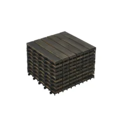 10 PCS Interlocking Deck Tiles Striped Pattern, 12" X 12" Square Yellow Acacia Hardwood Outdoor Flooring 21 10 PCS Interlocking Deck Tiles Striped Pattern, 12" X 12" Square Yellow Acacia Hardwood Outdoor Flooring -Outdoor Living Gardens GUEST 0acd9b16 9629 4084 92fe 4a200484853f