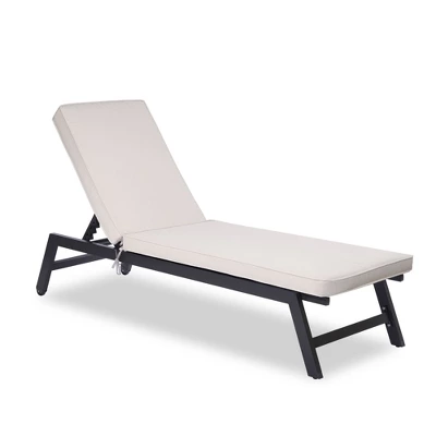 Outdoor Lounge Chair Cushion Replacement Patio Funiture Seat Cushion Chaise Lounge Cushion-Navy Blue 5 Outdoor Lounge Chair Cushion Replacement Patio Funiture Seat Cushion Chaise Lounge Cushion-Navy Blue - Image 3