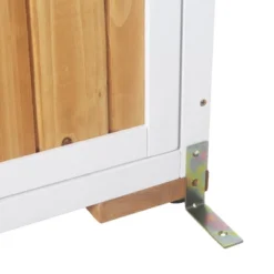 Storage Shed With Waterproof Roof & Lockable Doors, Natural -Outdoor Living Gardens GUEST 16059442 c400 4343 832a 6222639e99ef