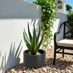 Corten Steel Raised Garden Bed Kit – 15.5" Dia. X 20" H. – Pre-Rusted Planter – Perfect For Outdoor Gardening