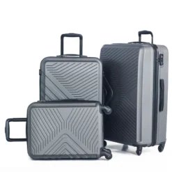 3 Piece Luggage Sets ABS Lightweight Suitcase With Two Hooks, Spinner Wheels, TSA Lock, (20/24/28) Blue 35 3 Piece Luggage Sets ABS Lightweight Suitcase With Two Hooks, Spinner Wheels, TSA Lock, (20/24/28) Blue -Outdoor Living Gardens GUEST 199f81f3 d7c7 46cb 984a 26227346cddd