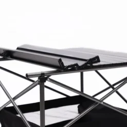 Portable Folding Outdoor Table And Chairs Set, 5 Pieces, Perfect For Camping, Picnics, Beach, Backyard, BBQ, Party, Patio