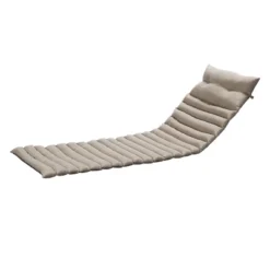 2PCS Set Outdoor Lounge Chair Cushion Replacement Patio Funiture Seat Cushion Chaise Lounge Cushion-KHAKI -Outdoor Living Gardens GUEST 31af2973 13d0 415e 9ec6 e255d1dbe736