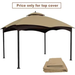 Replacement Canopy Top For Lowe's Allen Roth Heavy Duty Gazebo Roof Gazebo Top With Air Vent 10X12 Gazebo CoverReplacement Top Only (beige) -Outdoor Living Gardens GUEST 3af03422 e05a 4ed0 856e a4bddf62974f