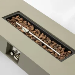 Gray 42 Inch Iron Fire Pit Table For Patio Backyard Deck Outdoor Fireplaces Stove -Outdoor Living Gardens GUEST 3e0df88d 7ebc 462b b740 011cdc3c7075