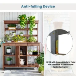 78" Walk-in Greenhouse-4 Skylights & 2 Folding Shelves For Outdoor Gardening -Outdoor Living Gardens GUEST 4145729b 84f9 4bc1 a55c 1a01fa295f89