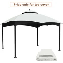 Replacement Canopy Top For Lowe's Allen Roth Heavy Duty Gazebo Roof Gazebo Top With Air Vent 10X12 Gazebo CoverReplacement Top Only (Brown) -Outdoor Living Gardens GUEST 41e98c44 aec7 4f17 890c 372ae14a197d