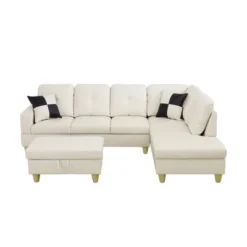 Transform Your Living Space With Our Chic L-Shaped Sectional Sofa Unmatched Comfort And Style Await