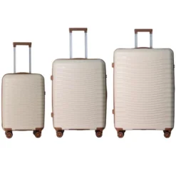 3-Piece Luggage Set(20", 24", 28"), Hardside Suitcases With Four Spinner Wheels And Scratch-Resistant Finish , Blue -Outdoor Living Gardens GUEST 5327c22a 70f2 4fd9 9986 0ceea87ad0df