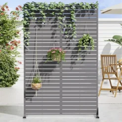 Classic Rectangular Green Galvanized Sheet Screen With Blinds, Outdoor Partition Garden Screen 13 Classic Rectangular Green Galvanized Sheet Screen With Blinds, Outdoor Partition Garden Screen -Outdoor Living Gardens GUEST 53d3a70d 5db3 49ea b2b0 e344af15b553