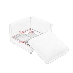 Modular Sectional Sofa With Storage, Extra Large U Shaped Sectional Couch For Living Room, Convertible Modular Sofa Couch With Storage Ottoman -Outdoor Living Gardens GUEST 65e8b0ee 8164 4ad2 b13b da96dd349bcd