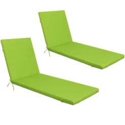 2PCS Set Outdoor Lounge Chair Cushion Replacement Patio Funiture Seat Cushion Chaise Lounge Cushion-grey -Outdoor Living Gardens GUEST 6759f0ac 0d2e 45b4 bbcc 57716c4d4507