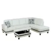 Modern PU Leather Sectional Sofa - Spacious L-Shape, Plush Cushions, Storage Ottoman, Contemporary Living Room Furniture 1 Modern PU Leather Sectional Sofa - Spacious L-Shape, Plush Cushions, Storage Ottoman, Contemporary Living Room Furniture -Outdoor Living Gardens GUEST 677ae2e2 a92a 49d1 b374 7ec5feeda5bc