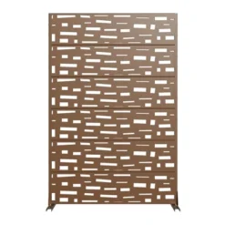 47-inches W X 72-inches H Brown Galvanized Sheet Screen Outdoor And Lndoor Divider For Balcony Patio Garden Room Divider(Wide Street) 15 47-inches W X 72-inches H Brown Galvanized Sheet Screen Outdoor And Lndoor Divider For Balcony Patio Garden Room Divider(Wide Street) -Outdoor Living Gardens GUEST 6d0c8650 7413 4130 baea 13319455055b