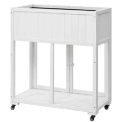 62.4" Portable Greenhouse-Movable Storage Box & Adjustable Shelves For Balcony -Outdoor Living Gardens GUEST 710191ca a1bc 4e70 82bf 21c130c7cd94