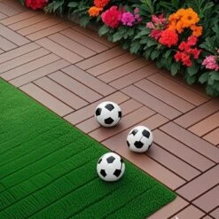 44 Pack 12"x12" Square Waterproof Outdoor Patio Deck Tiles, Plastic Interlocking Deck Tiles -Outdoor Living Gardens GUEST 73587af3 747c 42c4 b29b 732618b46b83