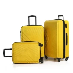 3 Piece Luggage Sets ABS Lightweight Suitcase With Two Hooks, Spinner Wheels, TSA Lock, (20/24/28) Blue 41 3 Piece Luggage Sets ABS Lightweight Suitcase With Two Hooks, Spinner Wheels, TSA Lock, (20/24/28) Blue -Outdoor Living Gardens GUEST 76678e55 51c1 45f1 966f 6e5a4c15a21e