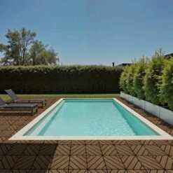 11 Pieces Of 11.7" X 11.7" Textured Plastic Wood Deck Tiles For Outdoor Terrace Flooring, Brown 14 11 Pieces Of 11.7" X 11.7" Textured Plastic Wood Deck Tiles For Outdoor Terrace Flooring, Brown -Outdoor Living Gardens GUEST 777b38dc 9b95 4e48 8240 1aff6f53c3bd