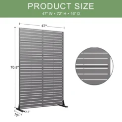 Classic Rectangular Green Galvanized Sheet Screen With Blinds, Outdoor Partition Garden Screen 10 Classic Rectangular Green Galvanized Sheet Screen With Blinds, Outdoor Partition Garden Screen -Outdoor Living Gardens GUEST 7a92c128 078a 4001 a614 db3cf810c037