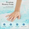 3 Inch Full Size Experience Ultimate Comfort With Our Blue Memory Foam Soft Mattress �C Premium Sleep Solution -Outdoor Living Gardens GUEST 7e7ed973 7647 4836 a6f4 f47df4449503 2