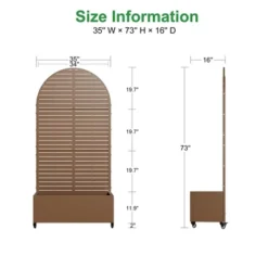 White Wrought Iron Arched Outdoor Planting Box With Climbing Frame, Garden Decoration -Outdoor Living Gardens GUEST 844f51d5 b252 459b 9a2e 51009b7efc5e