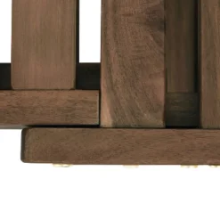 Adjustable Patio Daybed With Convertible Chaise Lounge, Acacia Wood, For Small Outdoor Spaces -Outdoor Living Gardens GUEST 8c580c35 0f2a 4fa4 bc1f 484517fee5f4