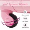 20-Inch Pink Hardshell ABS Luggage With Double Spinner Wheels And TSA Lock Travel Carry-On Luggage -Outdoor Living Gardens GUEST 8ee948f3 7e05 465f b43e 1d7645812ae8