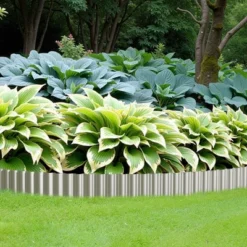 8x120" Galvanized Metal Garden Edging - Lawn & Flower Bed Border - Easy Install Corrugated Design -Outdoor Living Gardens GUEST 94a6692d fb2a 4443 aa23 4fec2c1c2052