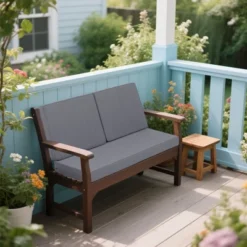 Outdoor Loveseat Cushion Set 48X24X4.5inch Deep Seat Cushions For Patio Furniture -Outdoor Living Gardens GUEST 96edbacd 7158 4019 8990 41825c9694ea