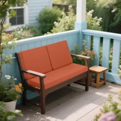 Outdoor Loveseat Cushion Set 48X24X4.5inch Deep Seat Cushions For Patio Furniture -Outdoor Living Gardens GUEST 97a5e2b2 223c 4cea b25c 6d3890821ade