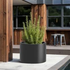 Heavy Duty Corten Steel Round Raised Garden Bed Kit, Pre-Rusted Metal Planter Box For Vegetables, Flowers, Herbs – White – Ideal For Outdoor Gardening -Outdoor Living Gardens GUEST 9998226a 4a6c 432c bc88 c4f993295a3d