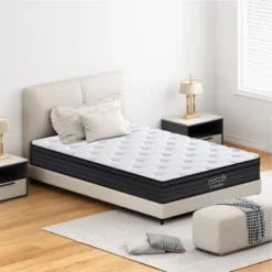 Full Size Mattress,10 Inch Hybrid Mattress, Individually Pocketed Innerspring, Medium Firm