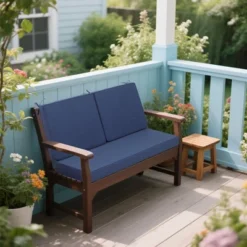 Outdoor Loveseat Cushion Set 48X24X4.5inch Deep Seat Cushions For Patio Furniture -Outdoor Living Gardens GUEST 9db1bc6a b65c 4230 8cd4 ff557b23578d