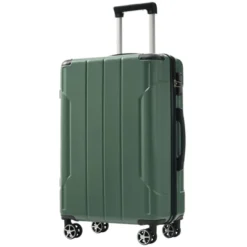 24 Inch Green Hardshell Luggage Lightweight Durable ABS Suitcases With Double Wheels Expandable Checked -Outdoor Living Gardens GUEST a00ae176 5968 4ce0 a4c5 25a9ee831238