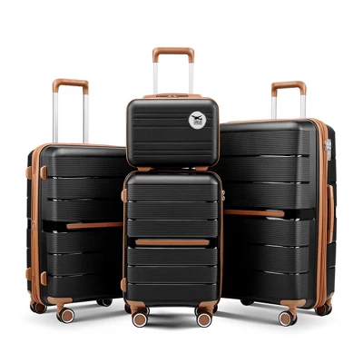 Luggage Sets 4 Piece(14/20/24/28) PP Lightweight & Durable Expandable Suitcase 13 Luggage Sets 4 Piece(14/20/24/28) PP Lightweight & Durable Expandable Suitcase - Image 11