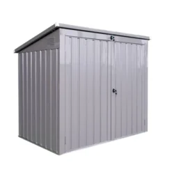 Garbage Bin Shed Stores 2 Trash Cans Metal Outdoor Bin Shed For Garbage Storage,Stainless Galvanized Steel, Bin Shed For Garden Yard Lawn Gray 15 Garbage Bin Shed Stores 2 Trash Cans Metal Outdoor Bin Shed For Garbage Storage,Stainless Galvanized Steel, Bin Shed For Garden Yard Lawn Gray -Outdoor Living Gardens GUEST a7b70d66 7537 452f 90ed 98b89d0020ff