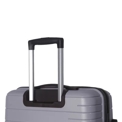 3-Piece Luggage Set, PP Hardshell Carry-On Suitcases With Spinner Wheels And TSA Lock (20", 24", 28"), White 8 3-Piece Luggage Set, PP Hardshell Carry-On Suitcases With Spinner Wheels And TSA Lock (20", 24", 28"), White - Image 6