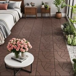 Stone Style 12" Patio Deck Tiles, DIY Module Interlocking Decking Tiles Floor Tile Outdoor And Indoor 11 Stone Style 12" Patio Deck Tiles, DIY Module Interlocking Decking Tiles Floor Tile Outdoor And Indoor -Outdoor Living Gardens GUEST ad46a640 619f 4c21 bbb1 0e78ca5fd290