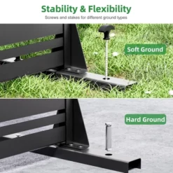 1-Piece 46.8in.W X 71.37in.H Black Outdoor Metal Screen Decorative Art Panel 9 1-Piece 46.8in.W X 71.37in.H Black Outdoor Metal Screen Decorative Art Panel -Outdoor Living Gardens GUEST b0d8cf4d d568 4af9 afa8 b6de15a34630