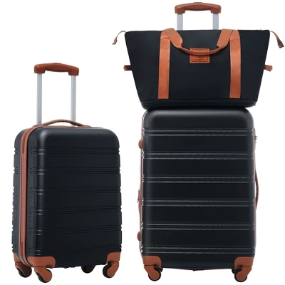 Hardshell Luggage Sets 2Pcs + Bag Spinner Suitcase With TSA Lock Lightweight 11 Hardshell Luggage Sets 2Pcs + Bag Spinner Suitcase With TSA Lock Lightweight - Image 9