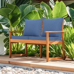 24x24 Inch Outdoor Deep Seat Cushion Set - Waterproof Fade-Resistant Patio Furniture Cushions With Removable Covers -Outdoor Living Gardens GUEST ce5198c8 706e 4320 977a c7718cd16d09