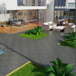 Stone Style 12" Patio Deck Tiles, DIY Interlocking, Quick Install For Porch, Poolside, Balcony, Backyard. 44pcs Red Brown 19 Stone Style 12" Patio Deck Tiles, DIY Interlocking, Quick Install For Porch, Poolside, Balcony, Backyard. 44pcs Red Brown -Outdoor Living Gardens GUEST d5ed3b55 8a8a 4abd bccb 4570708d78de