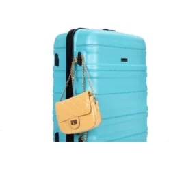 Expandable 3 Piece Luggage Sets PC Lightweight & Durable Suitcase With Two Hooks, Spinner Wheels, TSA Lock, (21/25/29) Peach -Outdoor Living Gardens GUEST daad4f10 5792 4a83 9247 d1f0fa84c8c6