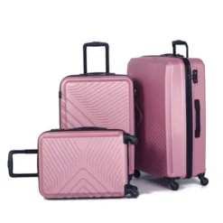 3 Piece Luggage Sets ABS Lightweight Suitcase With Two Hooks, Spinner Wheels, TSA Lock, (20/24/28) Blue 39 3 Piece Luggage Sets ABS Lightweight Suitcase With Two Hooks, Spinner Wheels, TSA Lock, (20/24/28) Blue -Outdoor Living Gardens GUEST db750ef9 9270 4325 9db6 88b0a6b02f0f