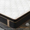 10" King Plush Hybrid Mattresses With Independently Encased Coils And Gel Memory Foam Fiberglass-Free