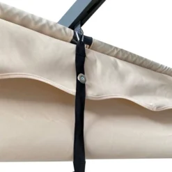 13 X 10 Ft Outdoor Patio Retractable Pergola With Canopy Sun Shelter Pergola For Gardens,Terraces,Backyard