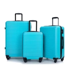 3 Piece Luggage Sets ABS Lightweight Suitcase With Two Hooks, Spinner Wheels, TSA Lock, (20/24/28) Black 37 3 Piece Luggage Sets ABS Lightweight Suitcase With Two Hooks, Spinner Wheels, TSA Lock, (20/24/28) Black -Outdoor Living Gardens GUEST ef9d623b a0d4 4782 a1b8 b1d727f94dba